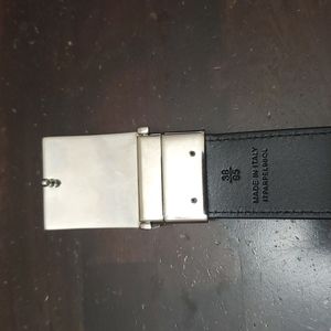 Mens Burberry Reversible Leather Belt